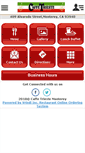 Mobile Screenshot of caffetriestemonterey.com